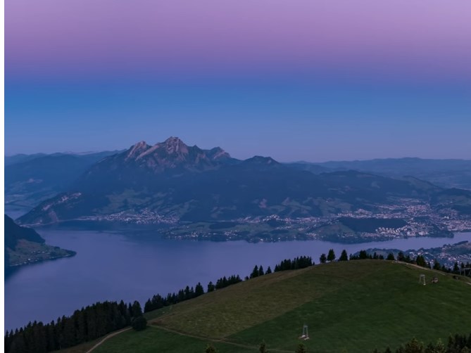 Panorama-Aufnahme Rigi als Beispielkanal